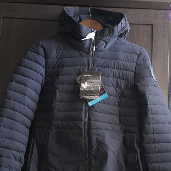 NWT Pajar Black Quilted Puffer Jacket. - Picture 4 of 11